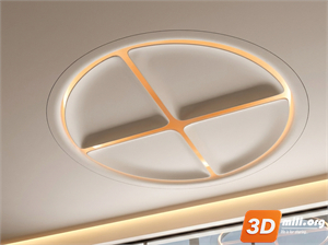 Ceiling Decoration Skp Files